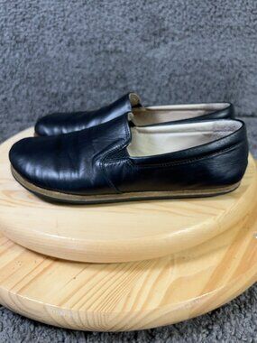 Aintap Barefoot Shoes Womens 10.5 Black Leather Grounding Minimalist Handmade